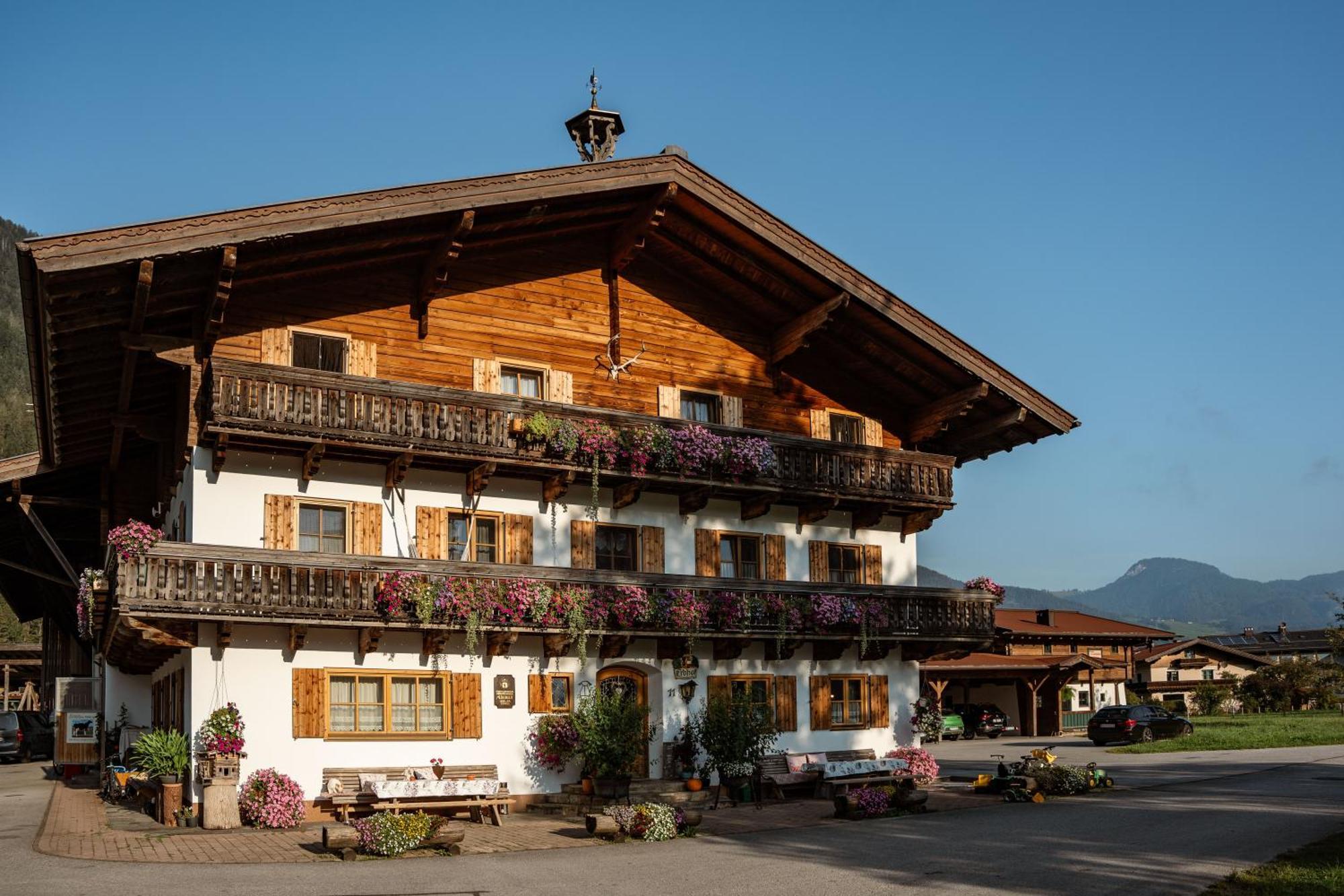 Fruehstueckspension Muellergut Sankt Martin bei Lofer Exterior photo
